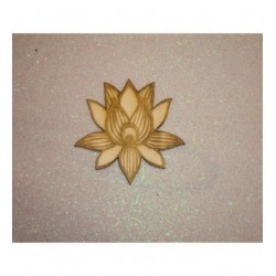 Fleur 1646 de lotus pour la carterie ou vos page de scrapbooking