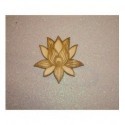 Fleur 1646 de lotus pour la carterie ou vos page de scrapbooking