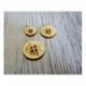 Lot 2 de boutons voilier1307 embellissement en bois pour vos créations