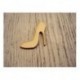 Lot de 2 chaussure 1235 embellissement en bois pour vos créations