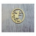 médaille enfant 1136 en bois pour vos créations